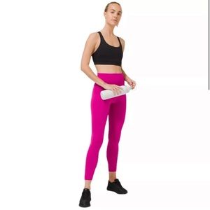 Lululemon hot pink high rise leggings